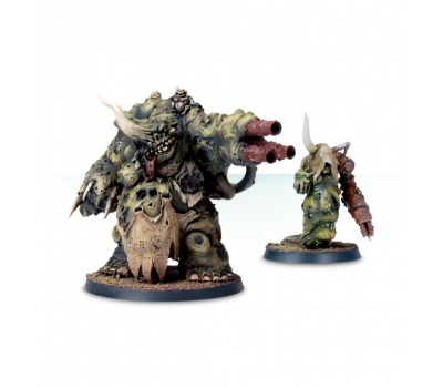 Nurgle Daemon Prince and Herald
